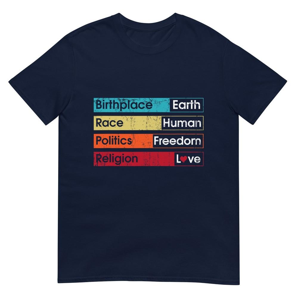 Vintage Retro Politics Freedom TShirt S