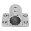 Boat Hand Rail Fitting 316 Stainless Steel Marine Yacht Handrail Rectangle Stanchion Base 7 8in Hole
