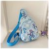 New Cartoon Stylish Chest Bag For Kids Lightweight Fashionable Ins Backpack For Boys And Girls
