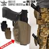 LayLax GARUDA Compact Airsoft Supplies Multi-Fit Holster, Black, Medium,