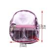 PU Glitter Doll Backpack Pink Silver Mini Knapsack 18inches Doll Backpack  Dolls Accessories