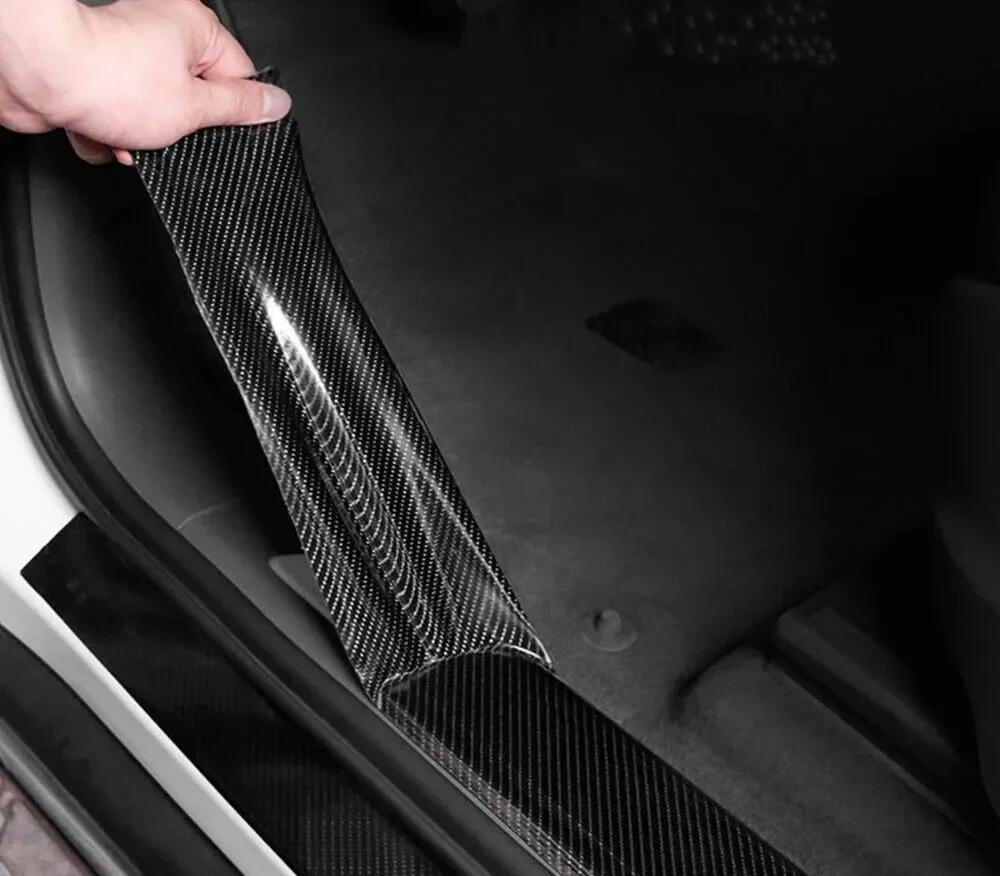 Stickers Carbon Fiber Vinyl Film Tape 10cm*3m Accessories Anti Scratch Flexible Protection Replacement Durable