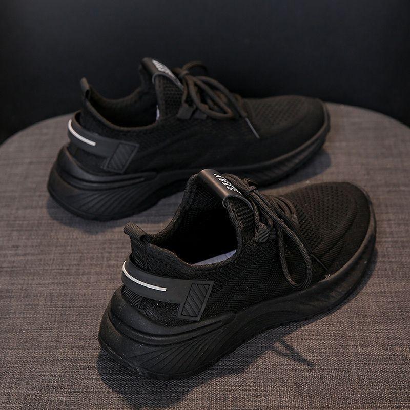 

Coconut sneakers women s 2024 new summer fly-woven mesh breathable mesh shoes casual soft-soled gym running shoes 40 чёрный