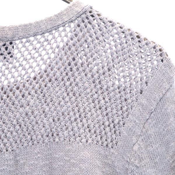 ARMANI EXCHANGE Long sleeve sweater M Gray knit Men's Used