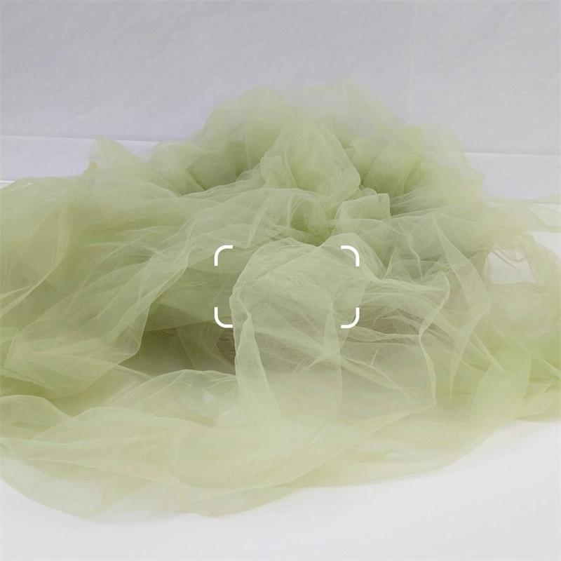 

100x160cm Decorative Gauze Curtain Fabric Wedding Decoration Curtain Cloth Mesh Layout Chair Back Drap Yarn Net Handmade 100x160cm