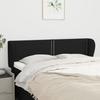 VidaXL Headboard with Ears Black 147x23x78-88 Cm Fabric3117004