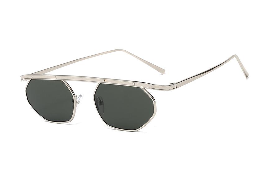 Polygon Shape Sun Glasses For Women Stylish Stylish UV Ray Blocking Sun Glasses Woman European American Style For Men Sunglass