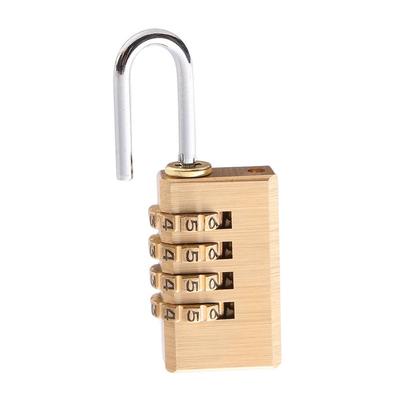 Quality NEW Resettable Code Locks Security Tool 4 Digits Number Mini Password Code Brass Combination Lock Password Lock Padlock