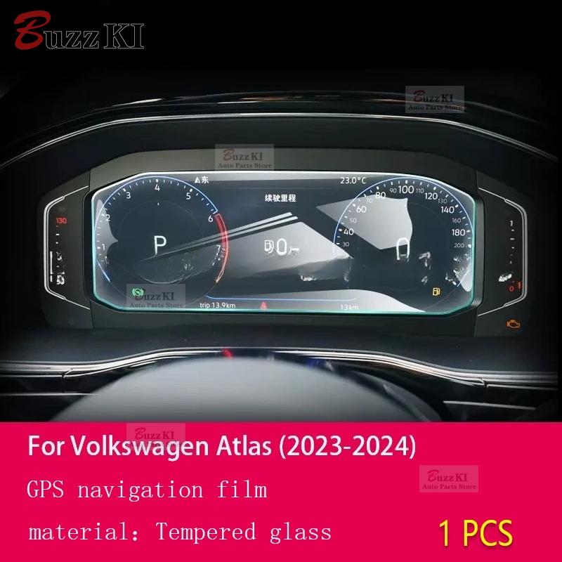 For Volkswagen Atlas 2017-Car Interior Film Dashboard piano board Shift center console Anti-scratch transparent TPU Car Film