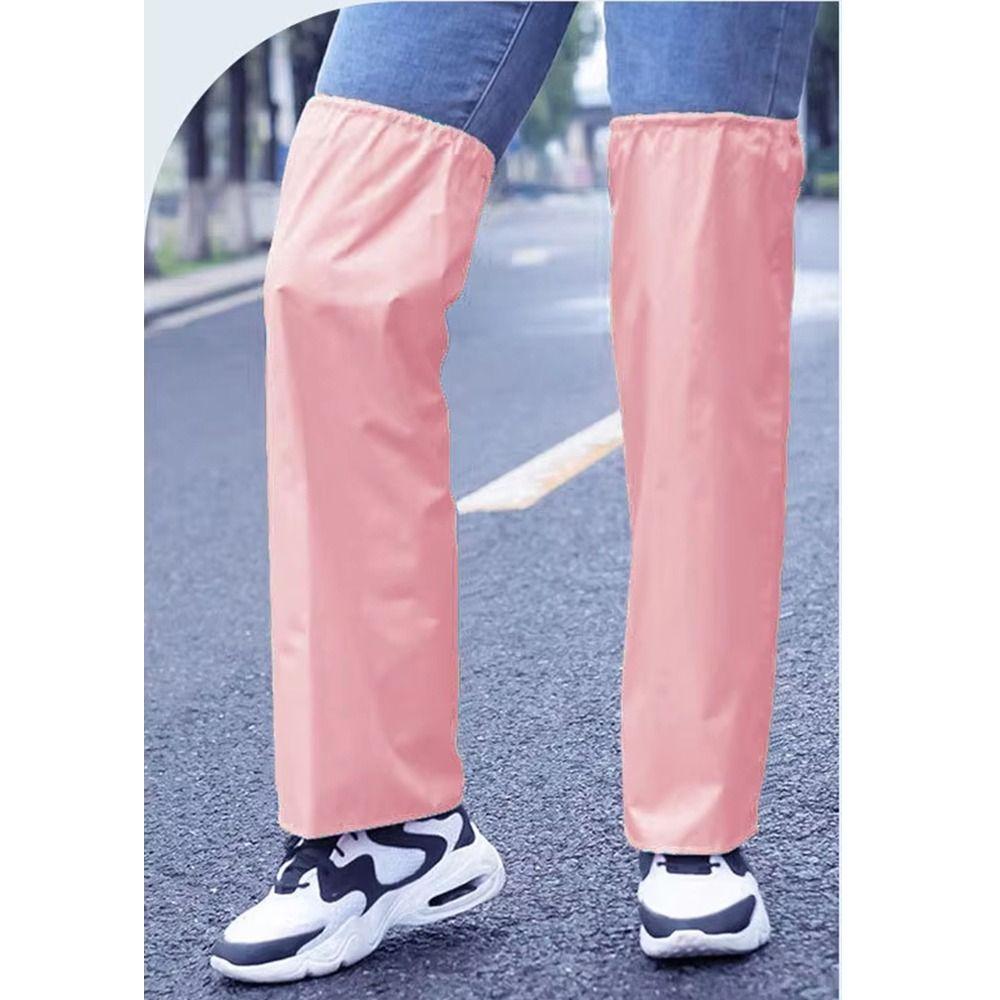 Ghette da Gamba Antipioggia Antimacchia Ginocchiere Impermeabili Coprigambe Leggeri per Pantaloni Outdoor