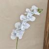 Yousheng 27.5 Inch Artificial Phalaenopsis Flower Branch 9 Full Blooms Fake Silk Orchids with Stem for Home Office Wedding