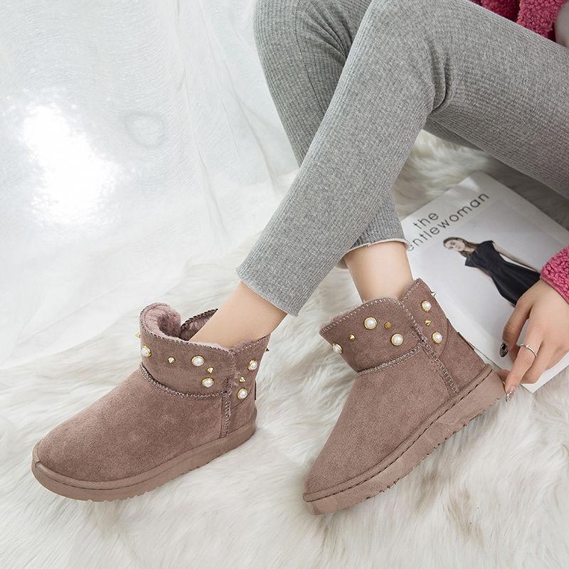 

Модные Элегантные Женские Ботильоны на Низком Каблуке, Зимние Сапоги для Снега, Нескользящие, Защитные, Готические, Высокого Качества, Весна 2024, Женские Ботильоны 40