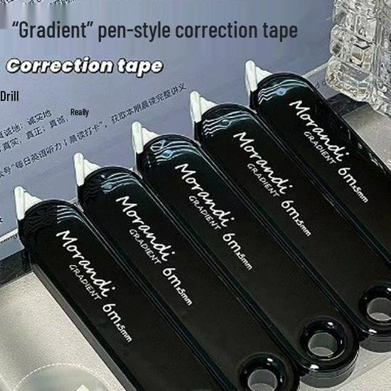 

High-Capacity Gradient Correction Tape for Students: Smooth and Efficient Error Fixing.