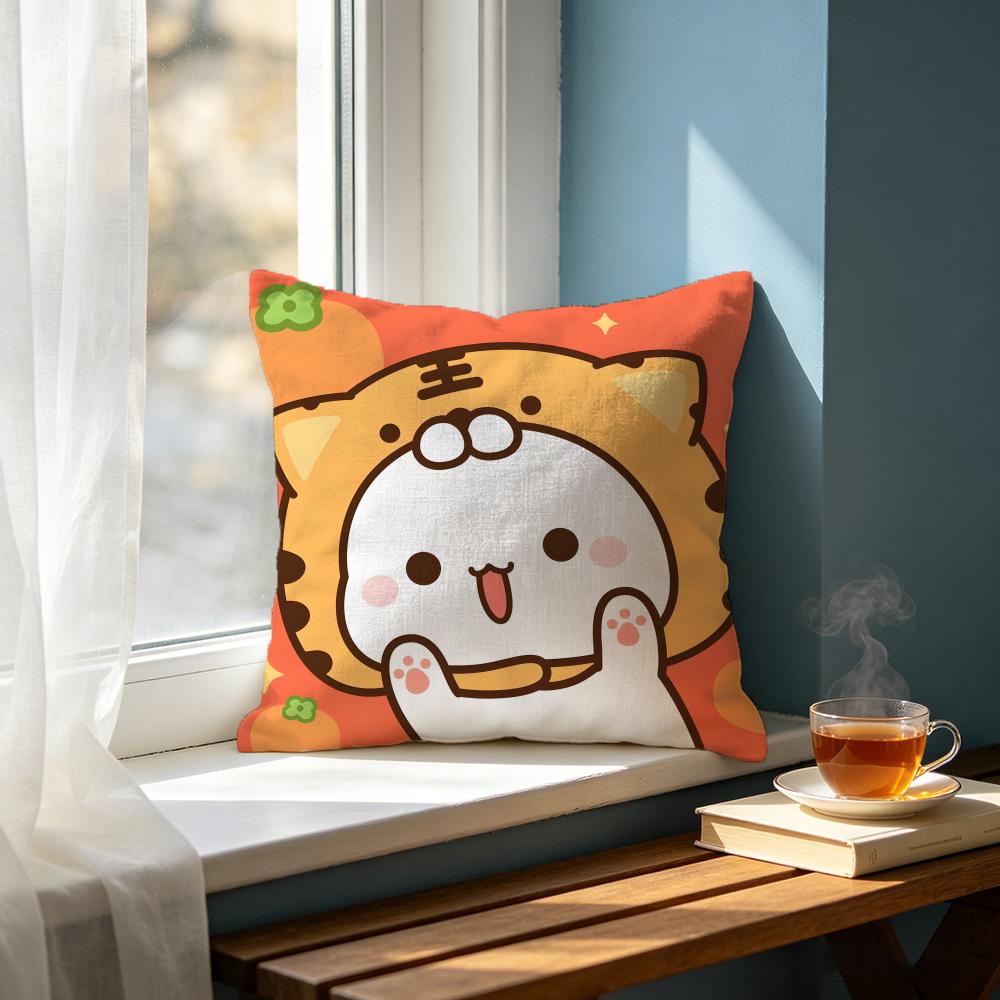 Cute MMochi Cated Cushion Cover Cushion Cover Set Pcs X X X Pillowcase Decorative Sofa Home Decor