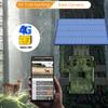 4MP 4G SIM Solar Hunting Trail PIR Motion Detection Large Capacity Battery Outdoor Night Vision Wildlife Camera