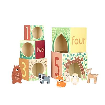 Orange Tree Toys Waldtier Stapelwürfel (18 Monate und älter) TYORA12074