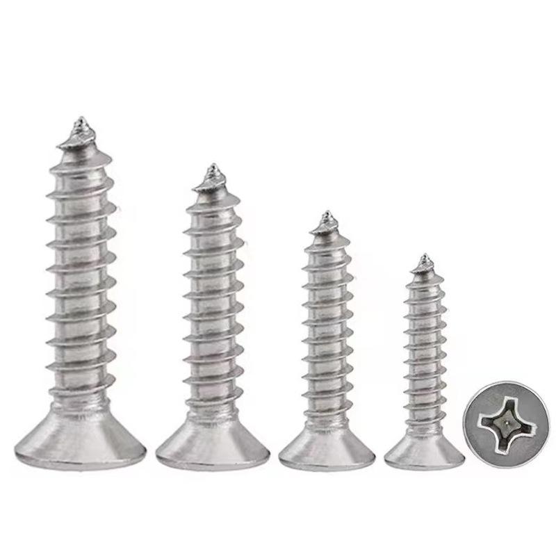 1PACK/800PCS M2 KA Self-Tapping Screw Set, Carbon Steel Cross Flat Head Self-Tapping Screw Set