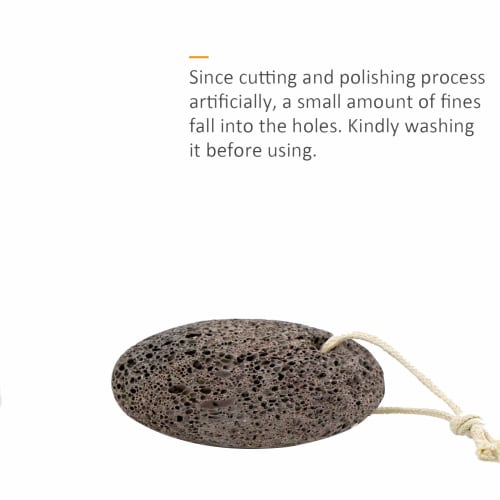 BYSL Lava Pumice Stone, Foot Scrubber, Foot Pumice Stone, Dead Skin Removal (Random Colors and Shapes)