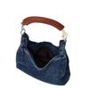 Premium Denim Tote Bag Women's Summer New Niche Casual Commuter Underarm Bag Spice Girl Shoulder Bag