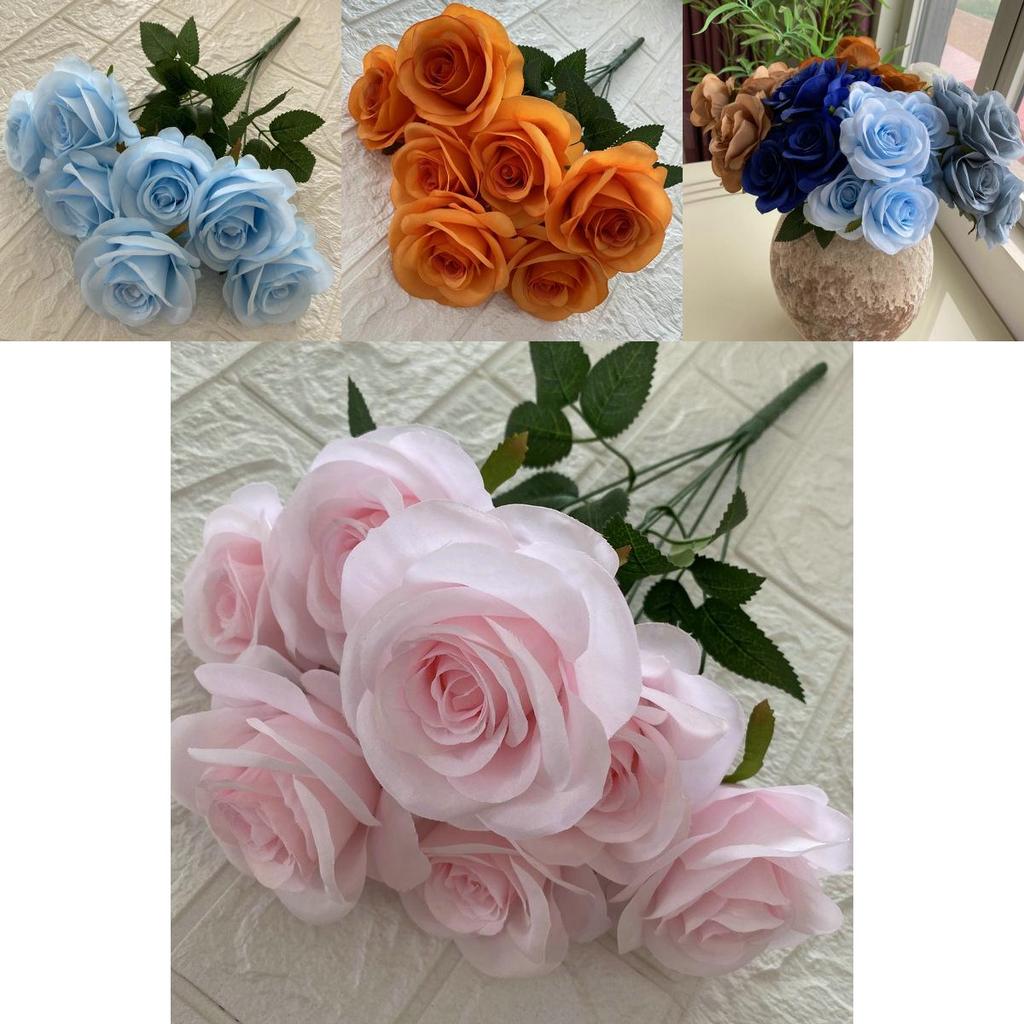 Artificial Rose Flowers For Diy Home Decoration Wedding Photography Styling