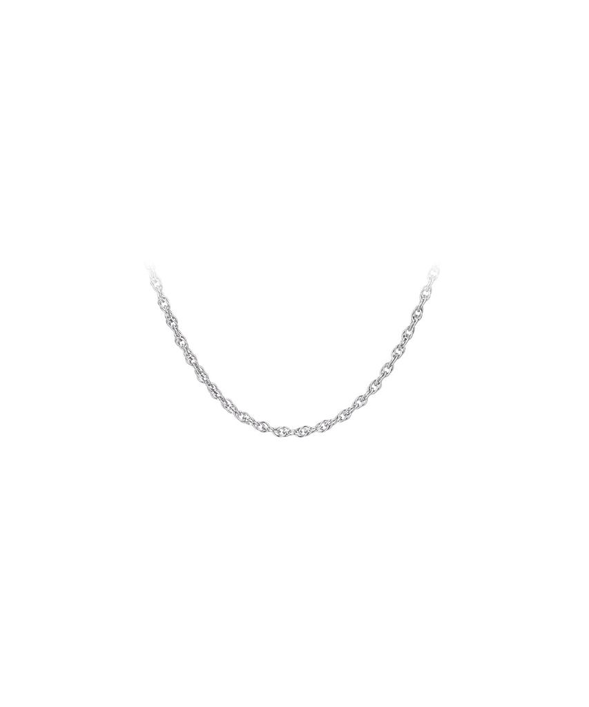 Didier Dubot Silver Chain Necklace Jdynt6S13Xx