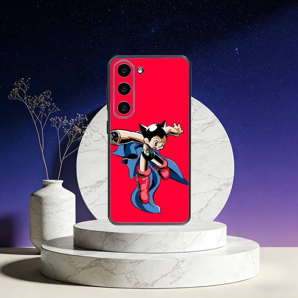 Astro B-Boy Anime Phone Case For Samsung Galaxy A73,A72,A71,A70,A53,A52,A51,Others Soft Black Cover