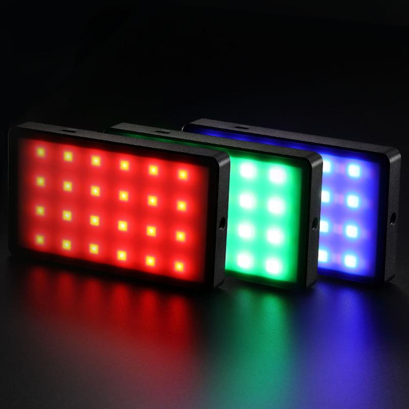 SOONPHO P10 8W Mini RGB LED Video Kancelářské světlo 4000mAh Zoom Osvětlení Fotografické osvětlení Jasné Vlog Fill Light