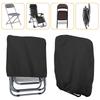Outdoor Folding Chair Oxford Cloth Cover Waterproof Patio Furniture Dust Cover, 97x34x110cm