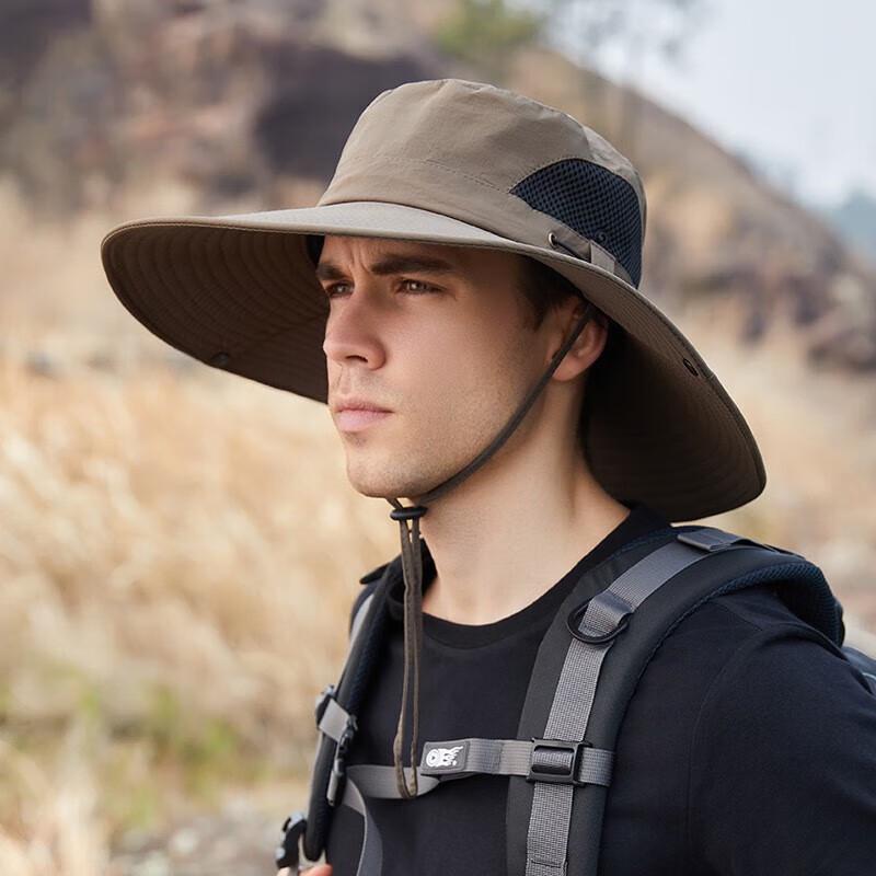 Tri-polar Men's Wide Brim Sun Bucket Hat TP6458