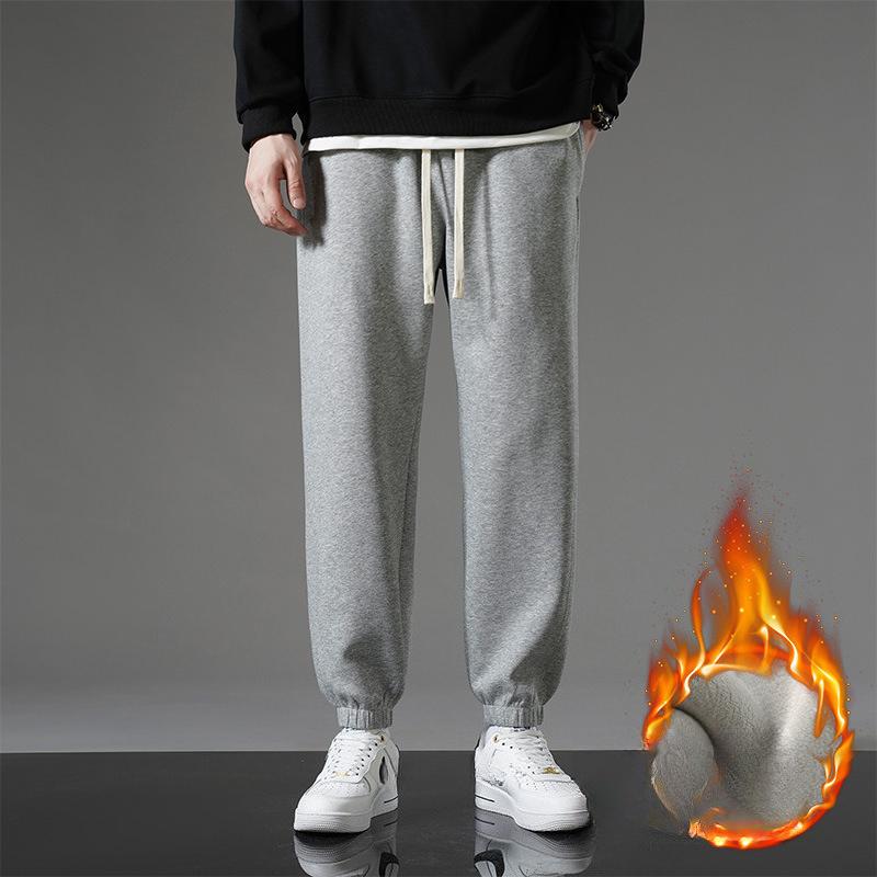 New Men's and Women's Casual Pants Korean Version of Fashionable Versatile Temperament Elastic Sweatpants
