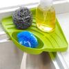 Kitchen Triangle Shelf Sink Dish Drain Rack Bathroom Soap Sponge Holder Storage