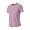 Li Ning Running Series Anti-Ultraviolet Ice Feel Comfortable Reflective Sports Short Sleeve T-Shirt Women Tops Crystal-Purple ATSU508-2