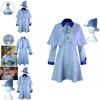 Harry Potter Beauxbatons School Uniform Fleur Delacour Costume Set For Cosplay