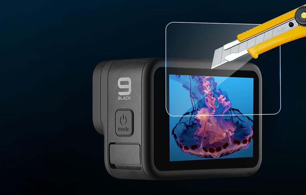 TELESIN lens and screen protector for GoPro hero 11/10/9 cameras