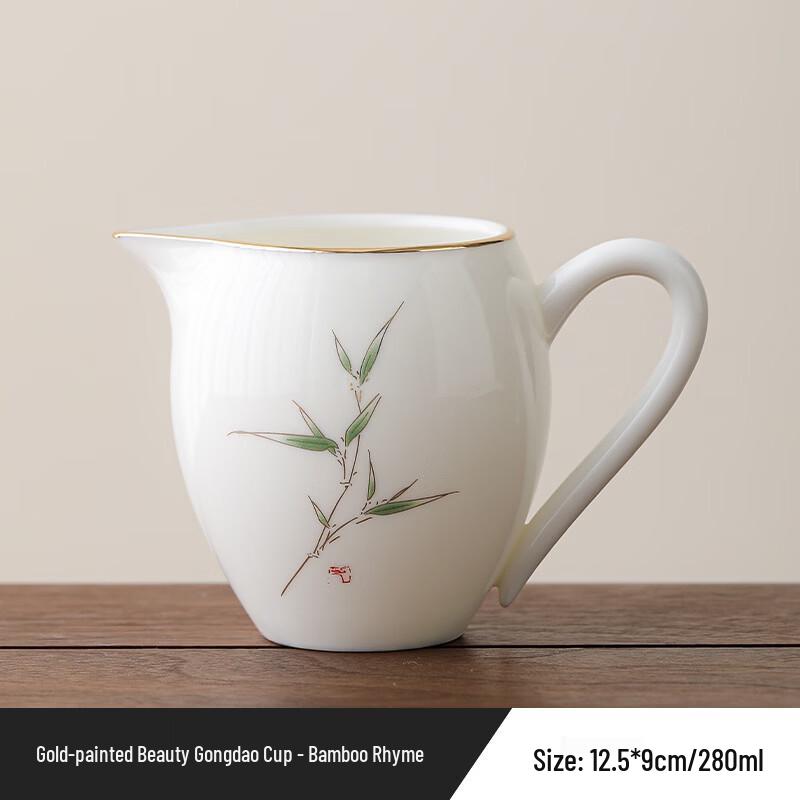 Mutton Fat Jade Porcelain Fairness Cup