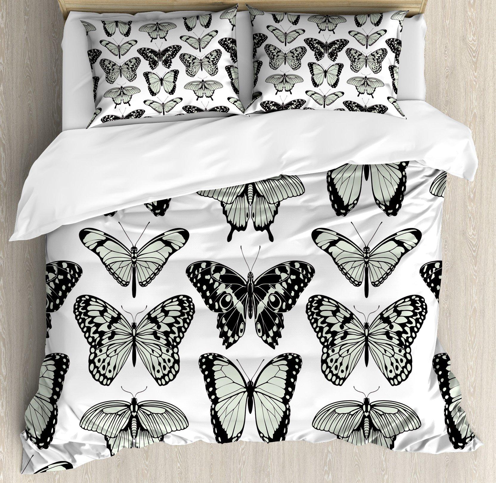 

Comforter Blue Butterfly For Girls Mandala Bedding Boho Floral Bedroom Comforter Butterfly Print King S Comforter (quilt)-EU Single(135*200cm)3pcs