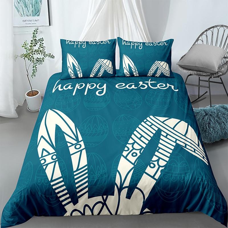 Cat Flowers King Queen Duvet Cover Cartoon Kitty Floral Bedding Set For Kids Lovely Animals Black 2/3pcs Polyester Quilt Cover