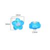 2pcs/bag 14mm Handmade Lampwork Flower Shape Glass Beads for Necklace Bracelet Earring Jewelry Making Accessories