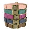Personalized Dog ID Collar Customized Dogs Tag Collars With Metal Buckle Leather Padded for Small Medium Dogs Pitbull Buldog