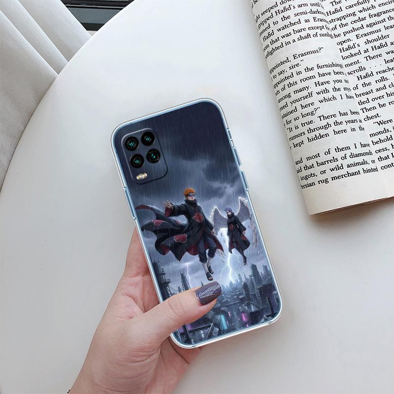 Naruto Akatsuki Transparente Handyhülle für Motorola Moto G40 G04 G05 One Ace Action Fusion + Plus Hyper Makro-Sicht Zoom