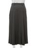 Waist yoke pleated skirt 09WFS254311GRY0
