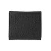 HIRAMEKI. Genuine Leather Bifold Wallet for Men and Women, Morris Classic, William Morris Art, Box-Shaped Coin Purse (Black)