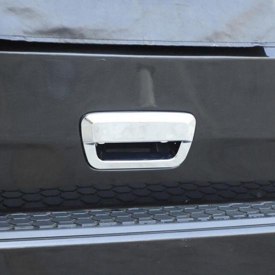 Car Rear Trunk Door Handle Cover Trim For Dodge Durango 14-24 Accessories Chrome