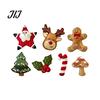 3D Embroidery Patch Christmas Felt Brooch Kit for Beginners, DIY Decorative Pins Set with Tools, Creative Sewing Projects Handmade Art Crafts Festive