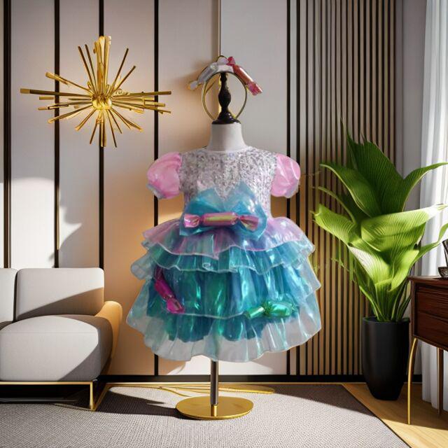 Easter Halloween Princess Dress for Kids