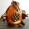 45.72 cm Scuba Diving Helmet Hanging Lamp Copper Plated Hanging Lamp Light Gift