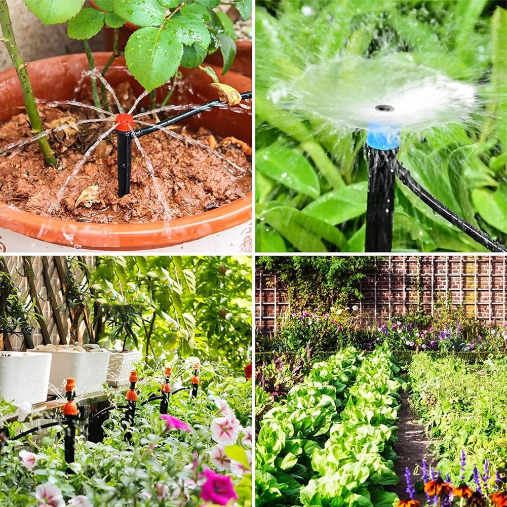 98.43FT Drip Irrigation Kits Automatic Drip Irrigation System With Tubing Hose