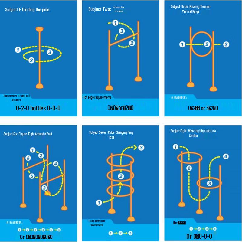 Multi-Sport Training & Drone Race Track Poles
