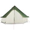 Vidaxl Tipi Family Tent, 12-Person, Green, Waterproof