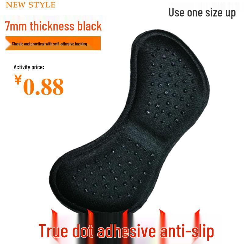 4D Anti-Slip Blister Prevention Heel Pads - Thickened Half Insole Shoe Sticker for High Heels